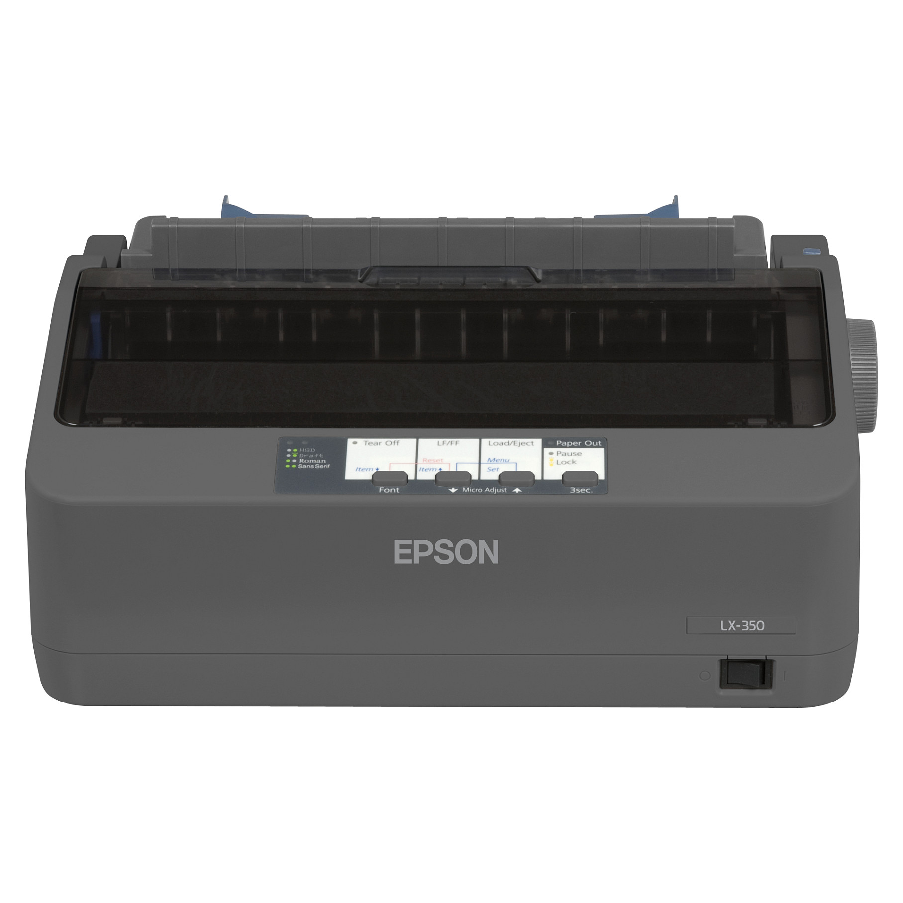 Printer Epson LX-350 / Mono Dot Matrix Printer A4 9-Pin / 240dpi / USB Serial Parallel - Zezë - 3