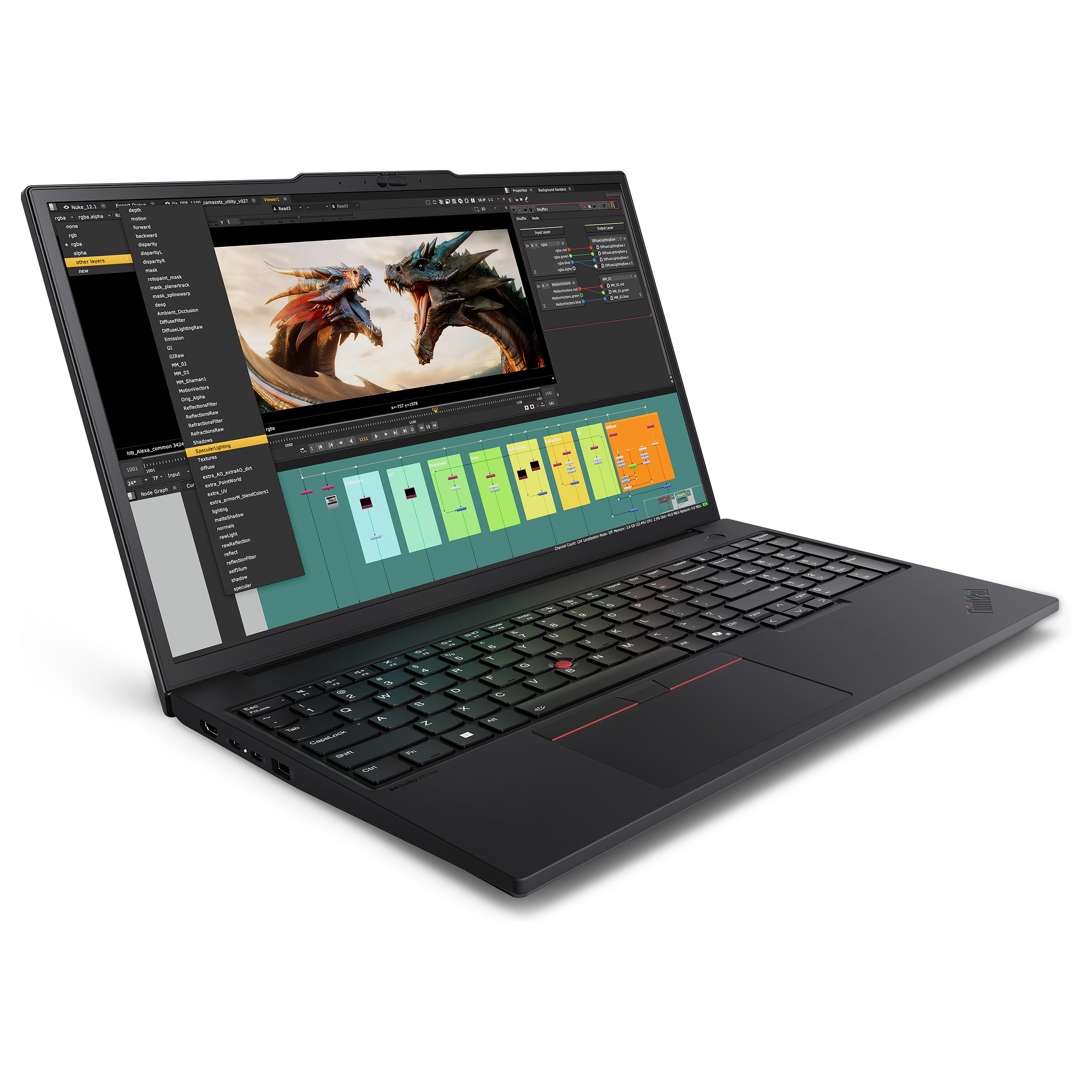 Laptop Lenovo ThinkPad P16v G3 / Ultra 7 255H / 32GB DDR5 / 512GB / 16" WUXGA IPS AG 60Hz / RTX PRO 2000 8GB / DE  - Zezë - 5