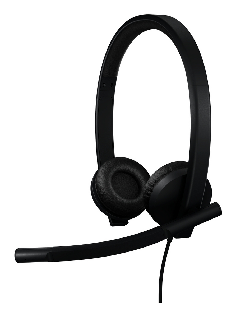 Kufje me kabllo Logitech H570e Stereo MS USB-A / 981-001430 – Zezë - 2
