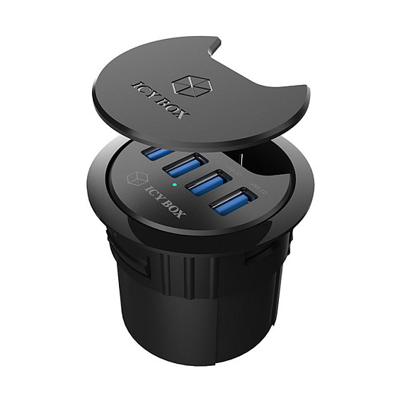 HUB ICY BOX USB 3.0 4x USB Type-A / Desktop - 7