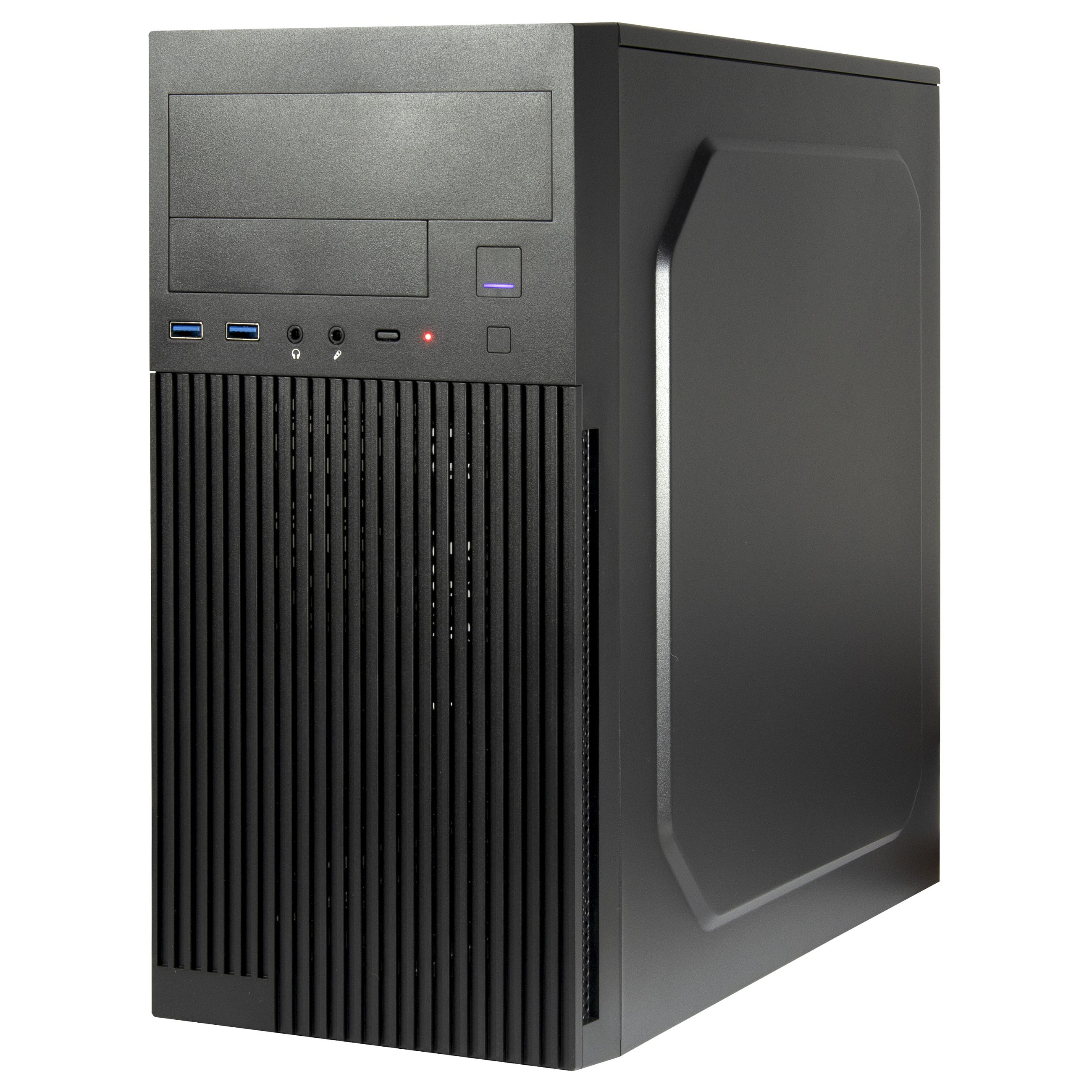 Kasë Midi Inter-Tech Micro IT-6521 Straight – Zezë - 1