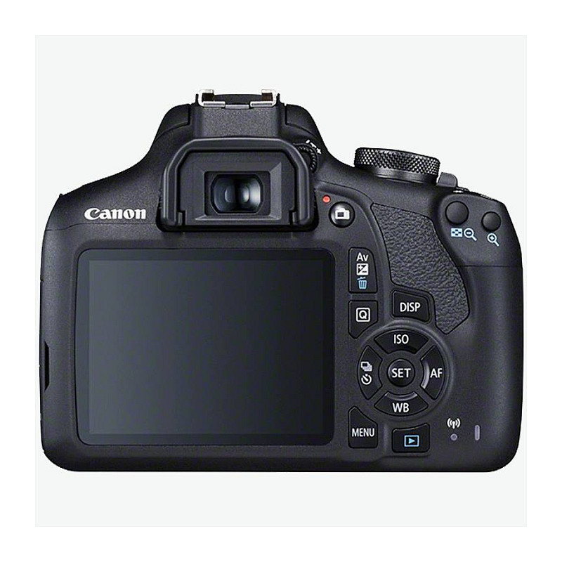 Kamerë DSLR Canon EOS 2000D / 24.1MP / EF-S 18-55mm F3.5-5.6 III / Full HD / Wi-Fi / NFC - Zezë - 3