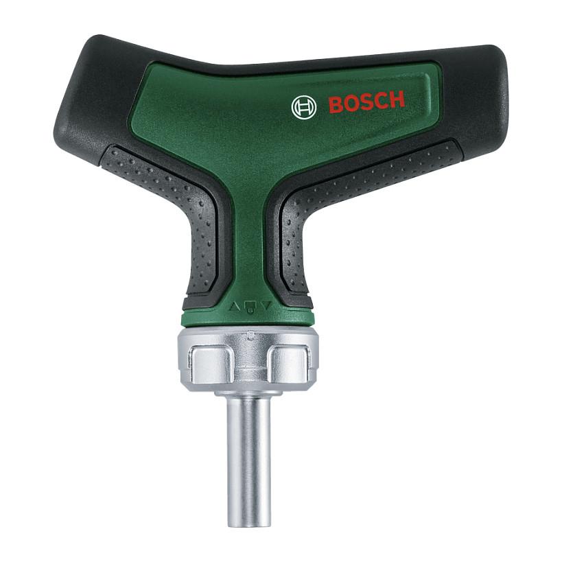 Set Kaçavidë me Mekanizëm Ratchet Bosch 1 600 A02 Z9T, 22 Pjesë, T-Dorezë, Mbajtëse Magnetike - Zezë/Gjelbër - 2