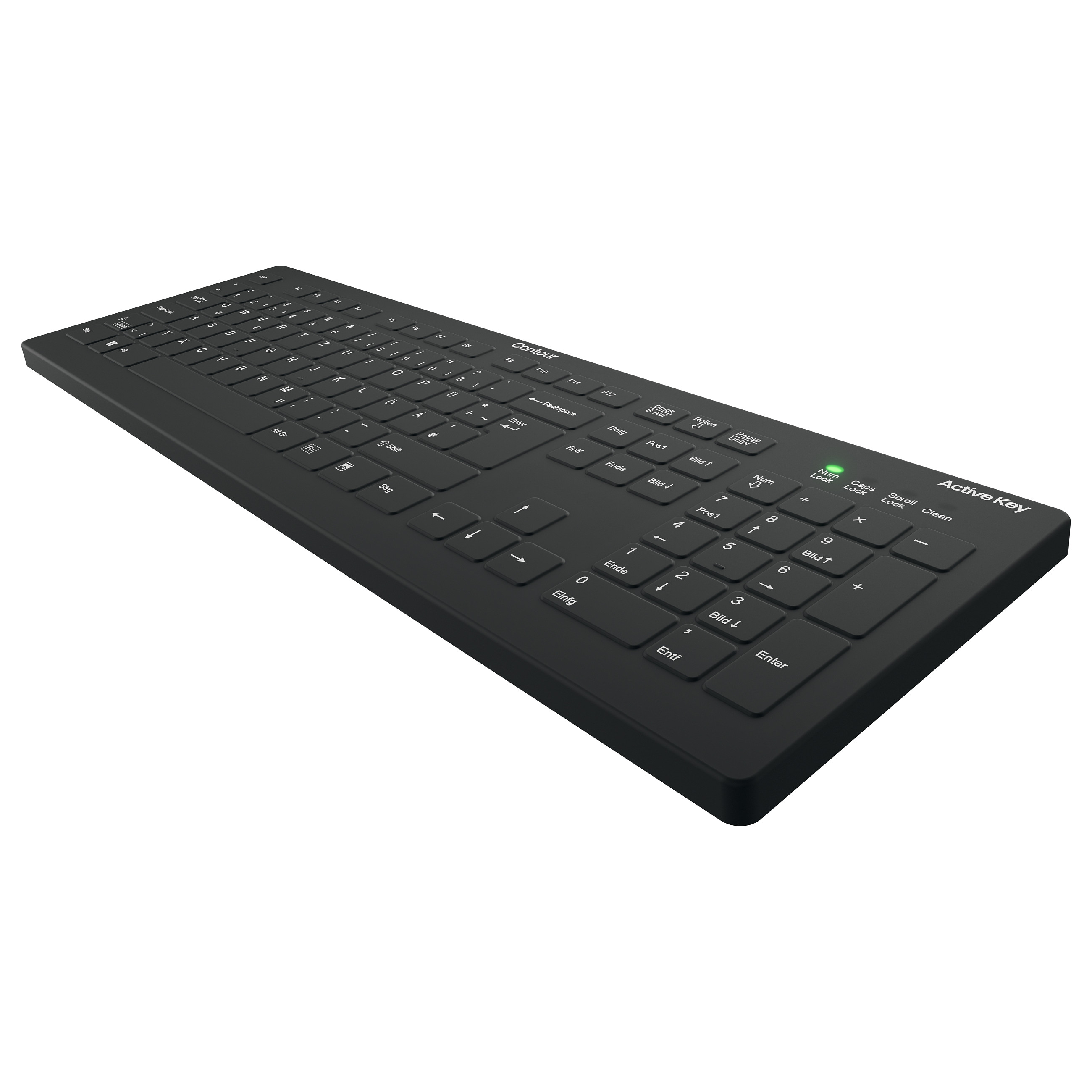 Tastierë CHERRY AK-C8112 / pa kabllo / RF / mekanike / e zezë - 3