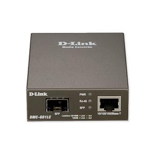 Konvertues i Mediave D-Link DMC-G01LC/E, Gigabit Ethernet RJ45 në SFP, 10/100/1000Mbps, 2Gbps - Zezë - 3
