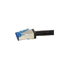 Kabllo për Rrjet LogiLink CQ7083S / RJ45 - RJ45 / Cat.6A / S/FTP / AWG 26/7 / 500 MHz / 7.5 m - Zezë - 2