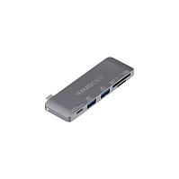 Docking Station TERRATEC CONNECT C7 / USB-C / 2x USB 3.0 / USB-C PD / SD + microSD – Gri - 1