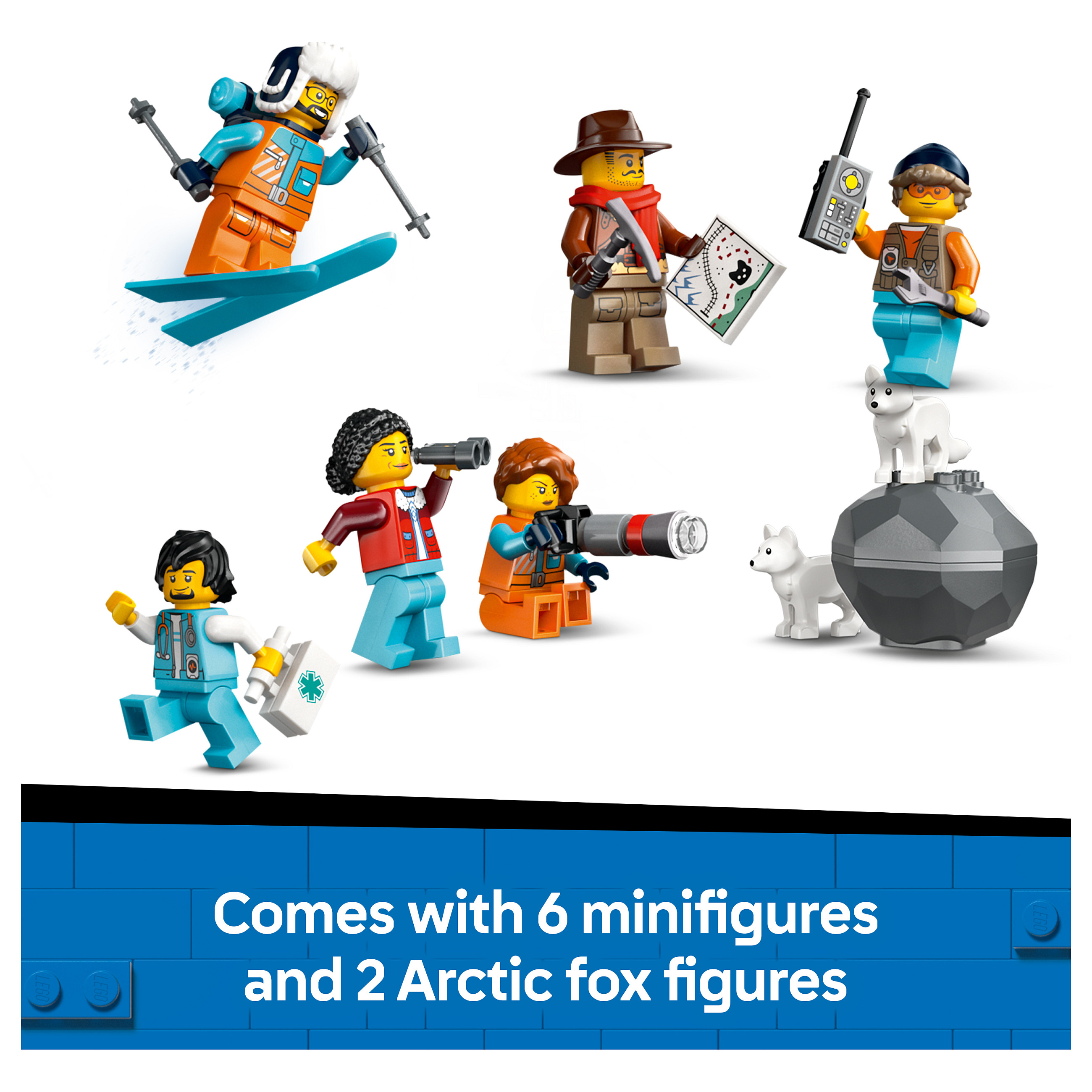 LEGO City Explorers Arctic Polar Express Train – Mix - 36