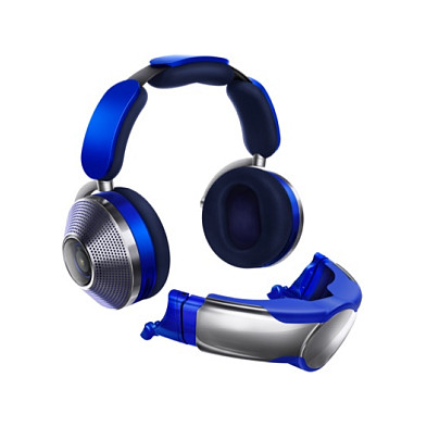 Kufje pa kabllo Dyson Zone / Bluetooth – Blu / Argjendi - 2