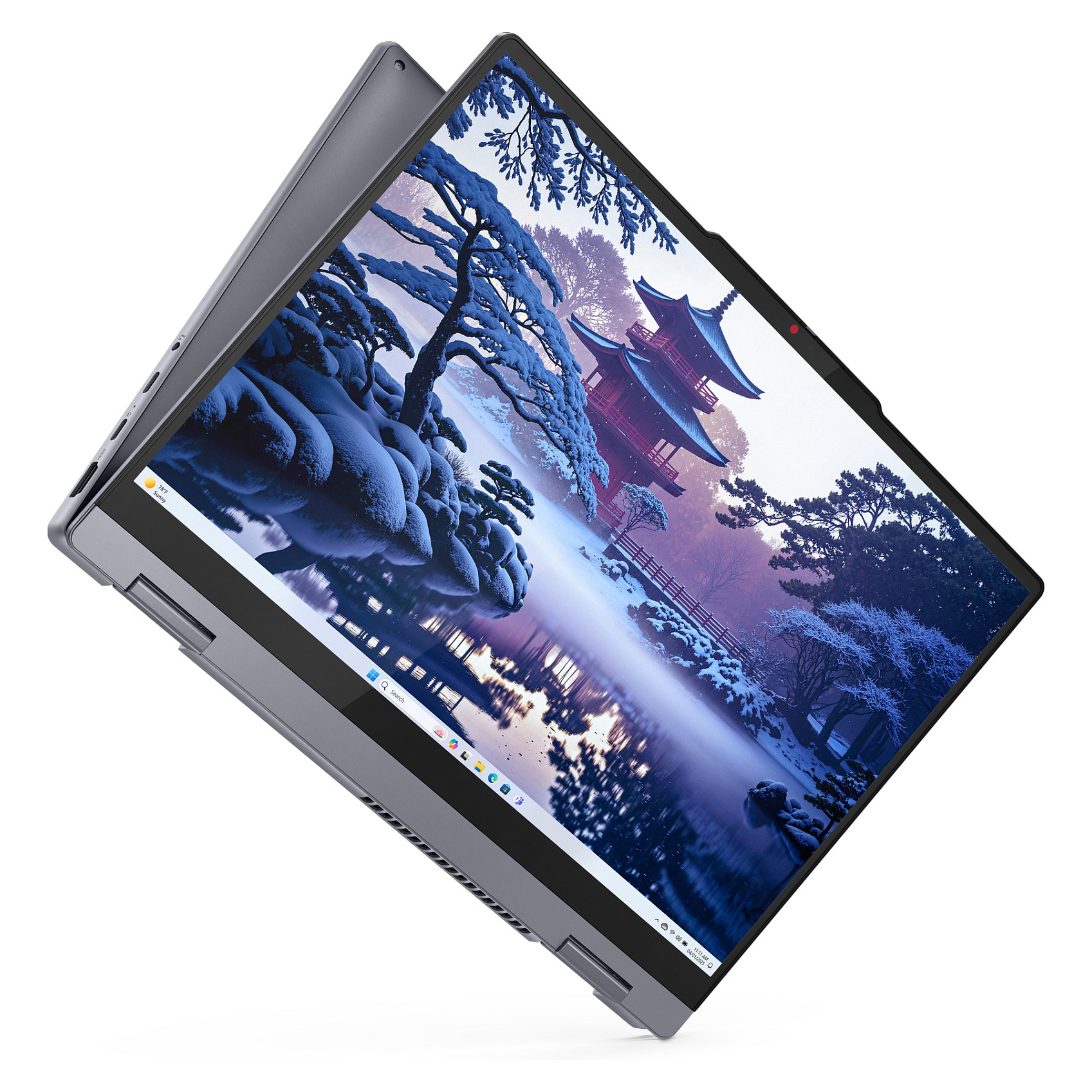 Laptop Lenovo IdeaPad 5 2-in-1 14IAL10 / Ultra 5-225H / 16GB LPDDR5 / 512GB / 14" WUXGA OLED Touchscreen / Intel Arc 130T / DE  - Gri - 6