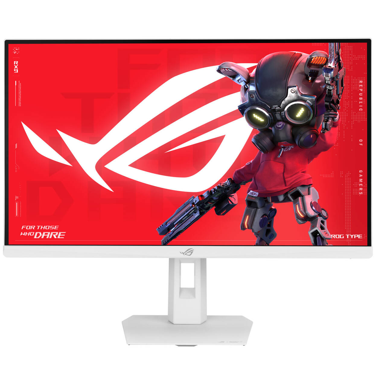 Monitor Gaming ASUS ROG Strix XG27ACMES-W / 27" / WQHD Fast IPS / 255Hz / 1ms / HDMI+DisplayPort+USB-C - Bardhë