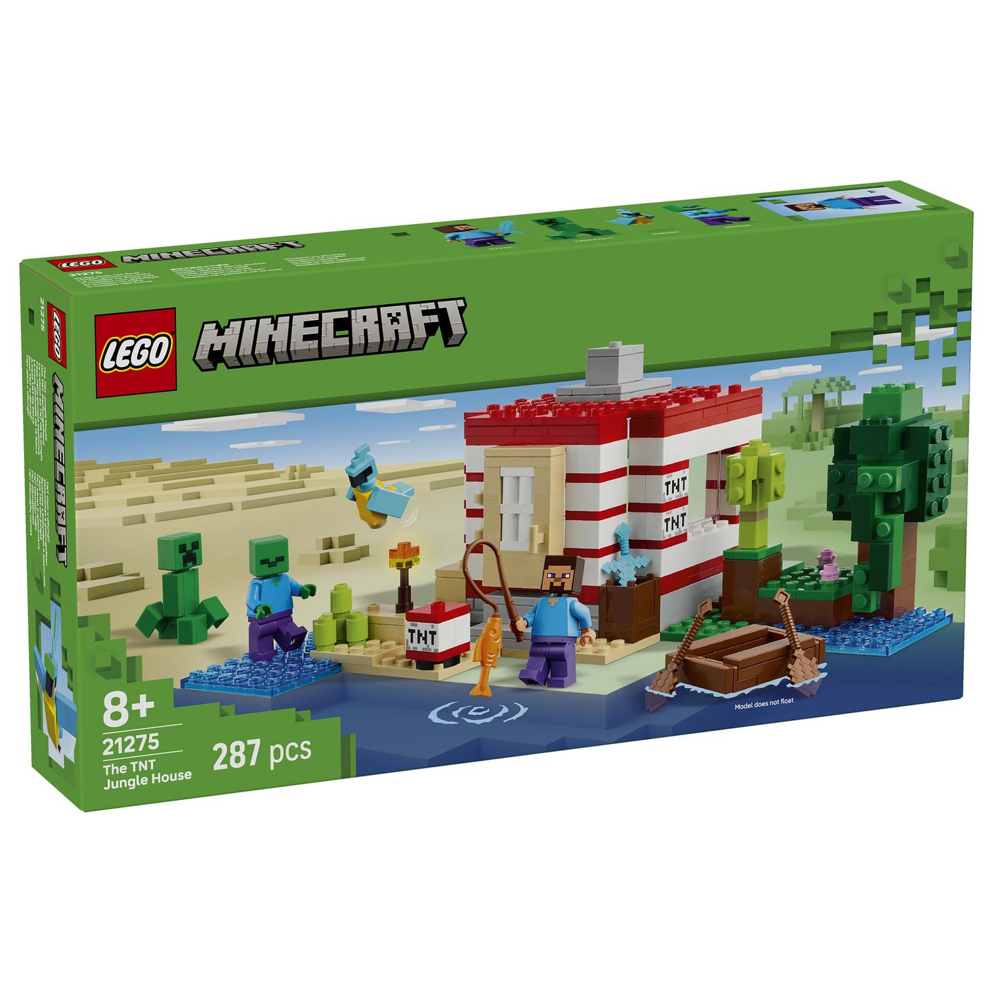 LEGO Minecraft The TNT Jungle House - 27