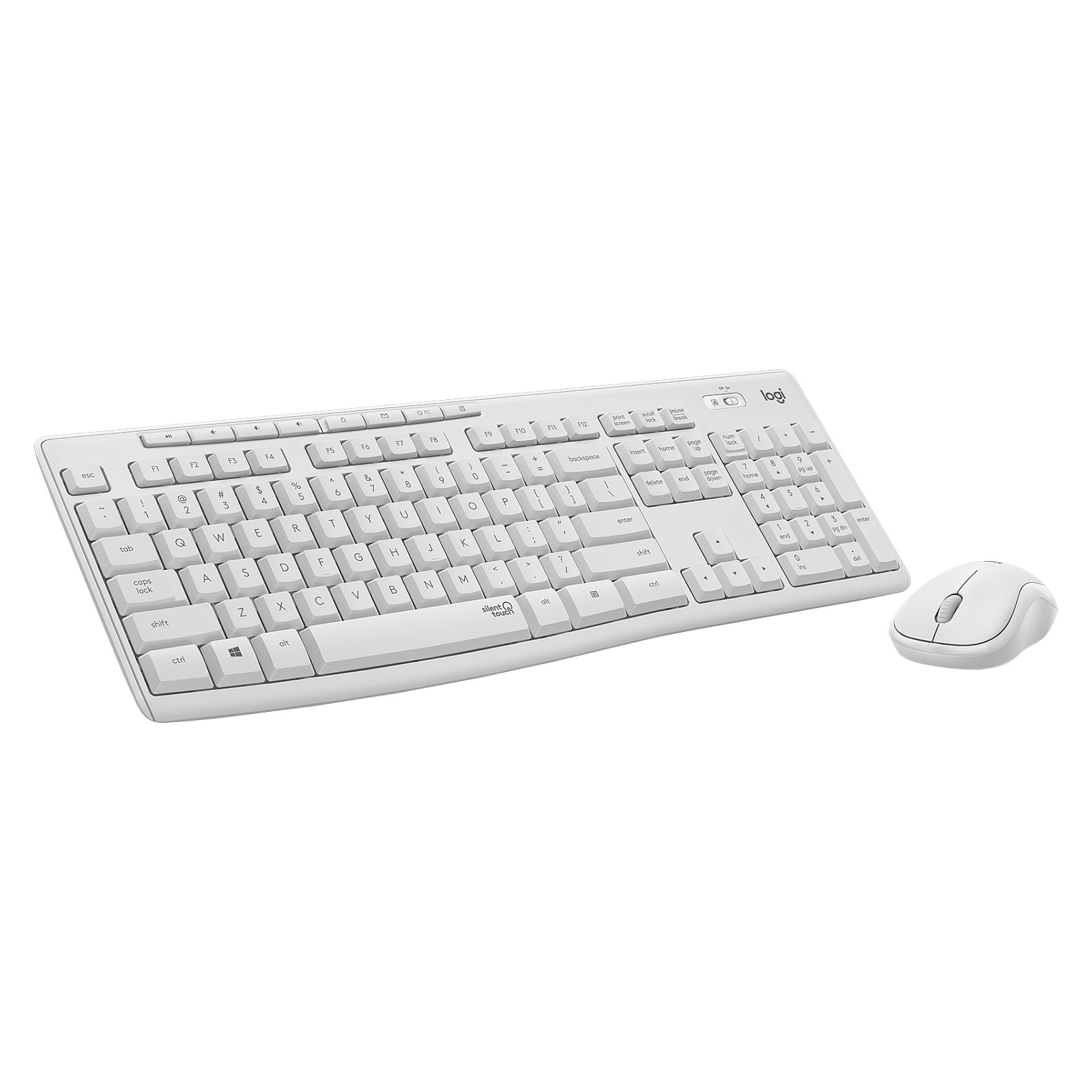 Combo (Tastierë & Maus) Logitech MK295 Silent wireless Combo white QWERTZ DE - 3