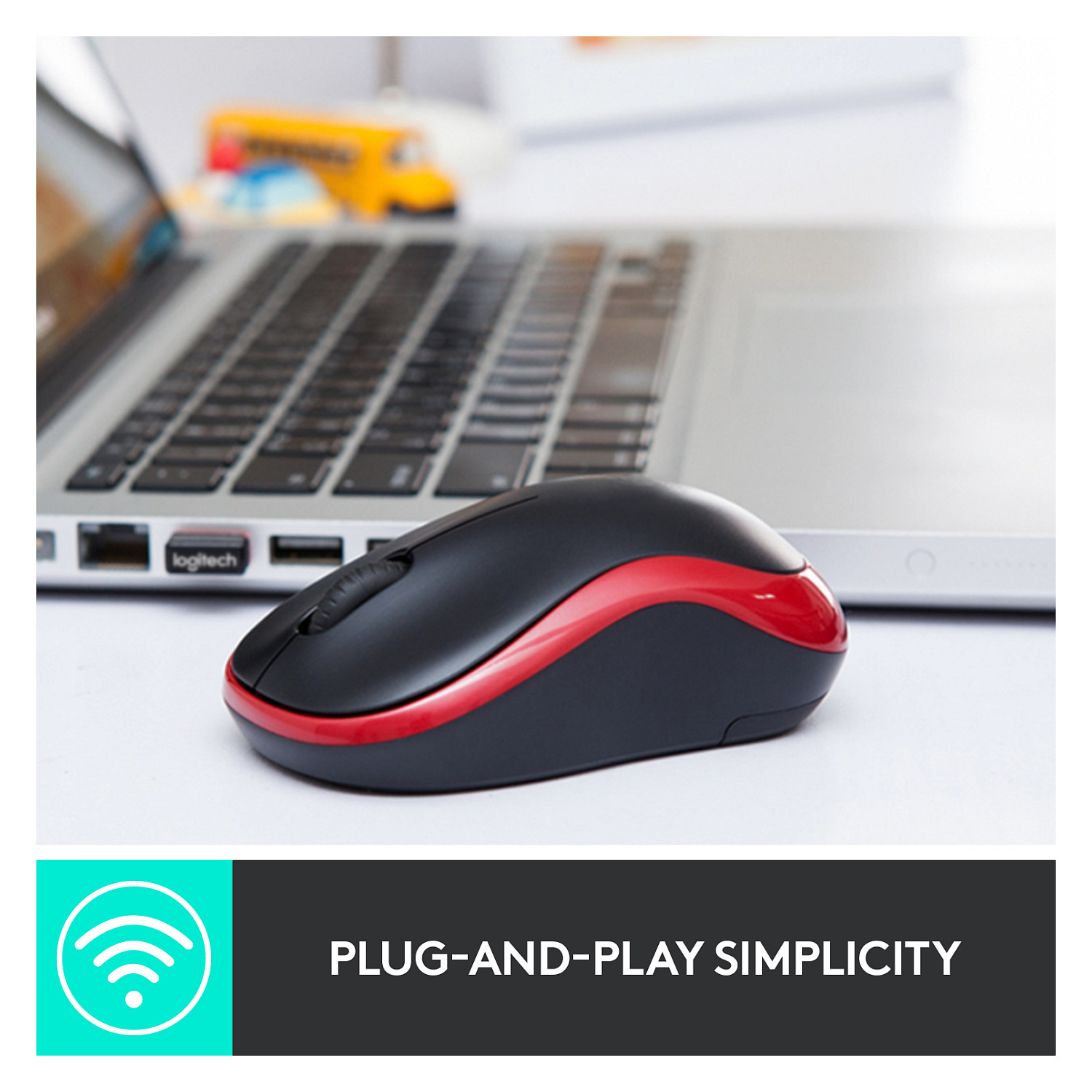Maus pa Kabllo Logitech M185 Wireless – Zezë / Gri - 14