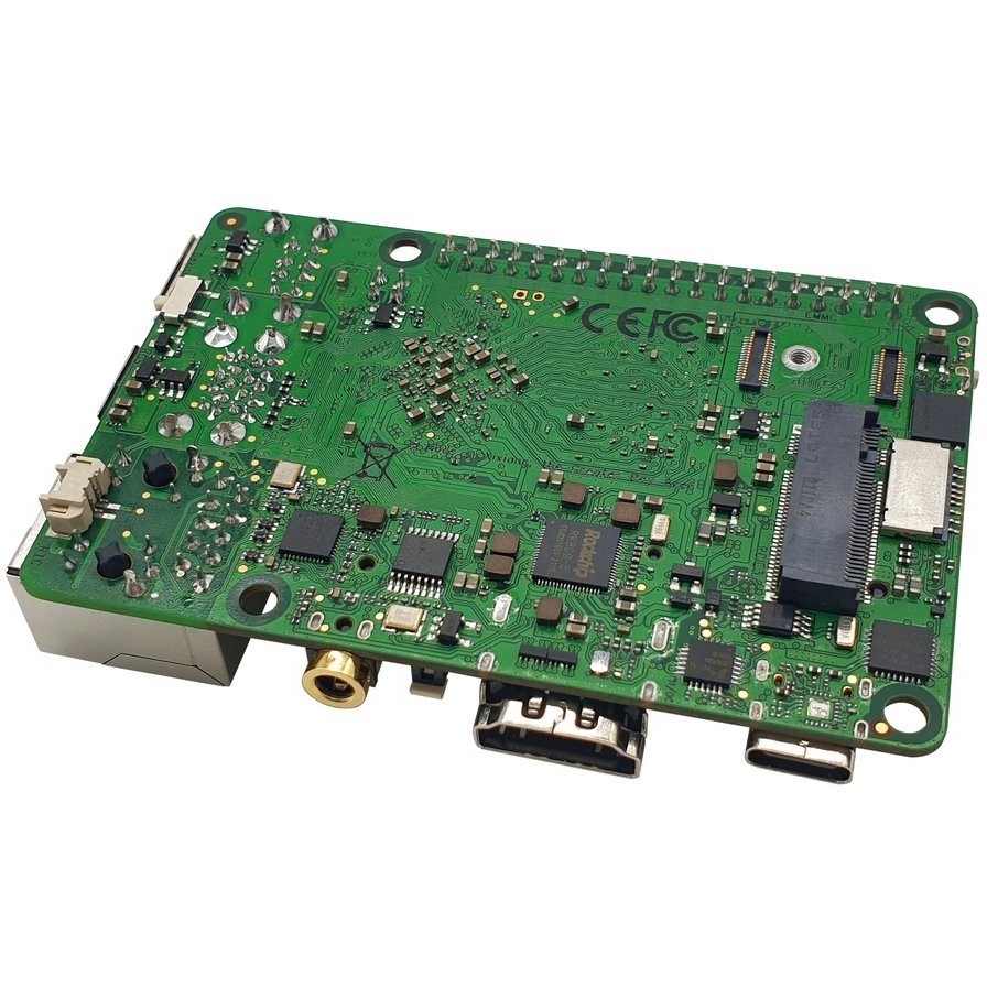 ALLNET Radxa ROCK 3A RK3568 Single Board Computer – 2GB RAM Cortex-A55 2GHz Mali-G52 4K HDMI IoT SBC - 4