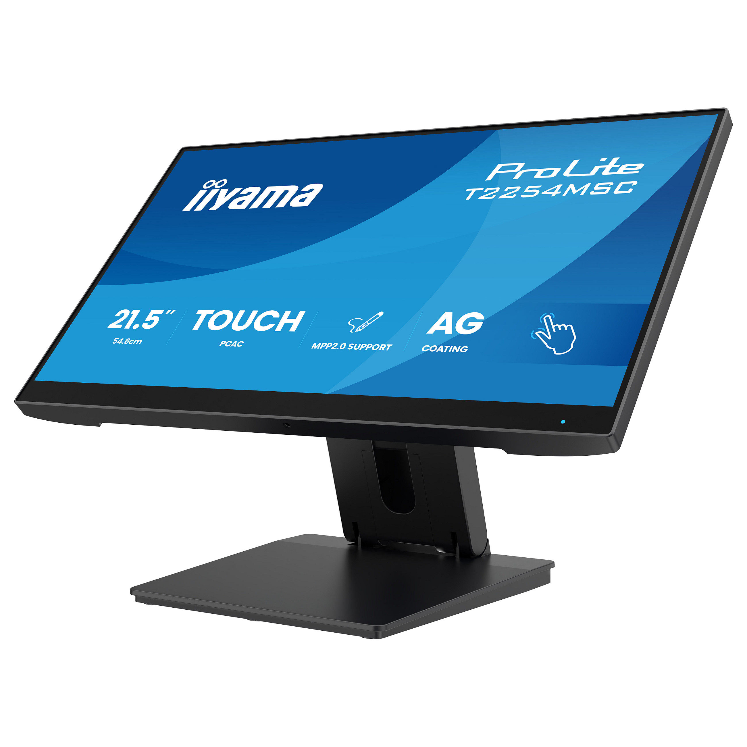 Monitor IIYAMA T2254MSC-B2AG / 21.5" / Full HD IPS LED Touch / 100 Hz / 4ms / USB + HDMI + DP - Zezë - 10