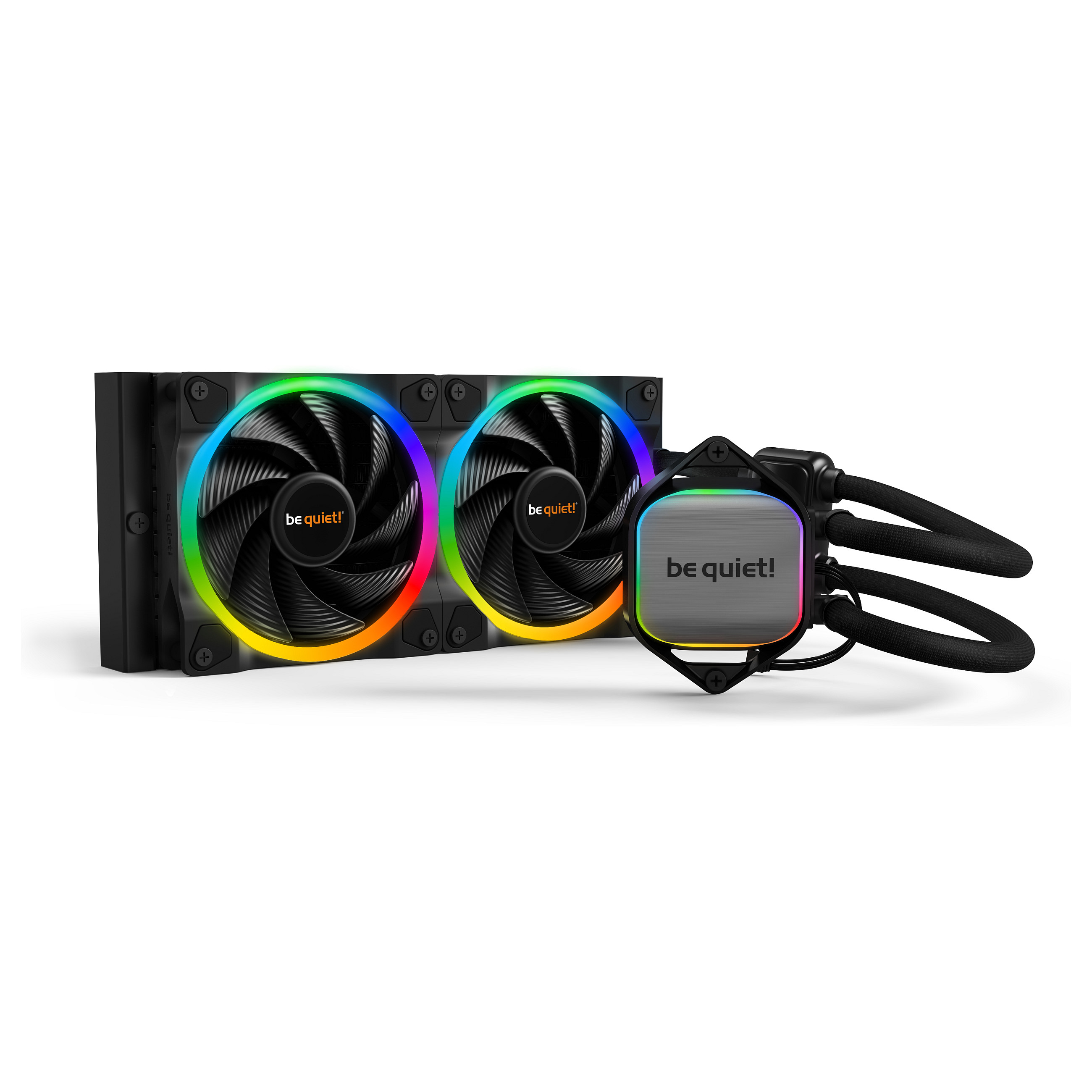 Ftohës për Procesor Be Quiet! K Cooler Wasserkühlung be quiet! Pure Loop 2 FX 240mm ARGB Water Cooler 2 x Light Wings 120mm PWM Shpejtësi e Lartë - 1
