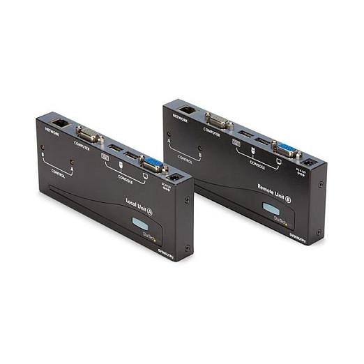 Extender KVM StarTech.com SV565UTPUEU, VGA, USB, Cat.5/6, deri në 150m, TAA - Zezë