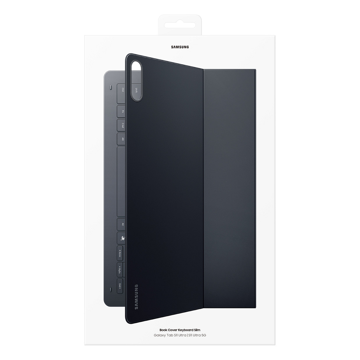 Tastierë për tablet Samsung EF-DX930 / Galaxy Tab S11 Ultra / Book Cover Keyboard Slim / POGO+Bluetooth - Zezë - 12