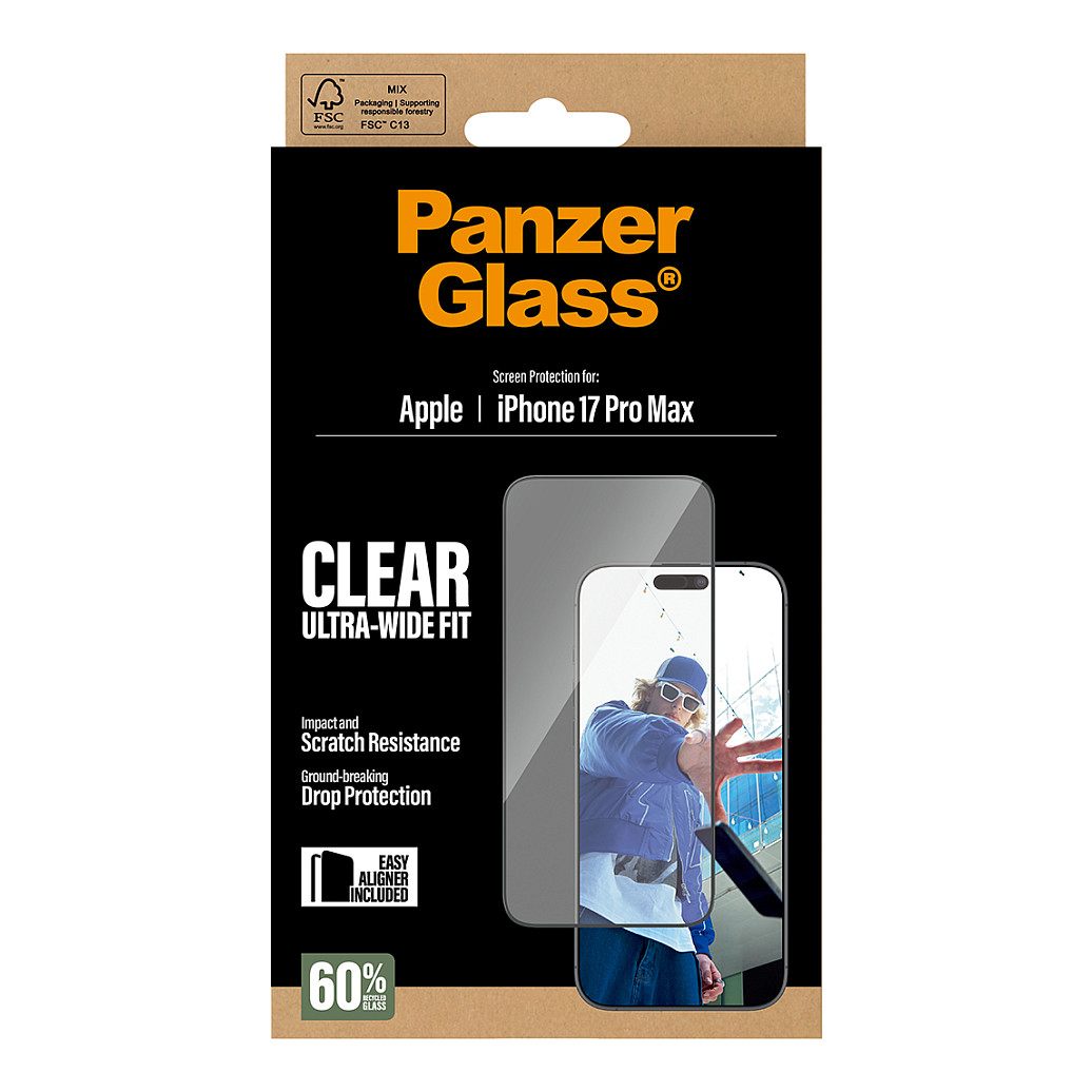 PanzerGlass Screen Protector for iPhone 17 Pro Max / UWF - 3