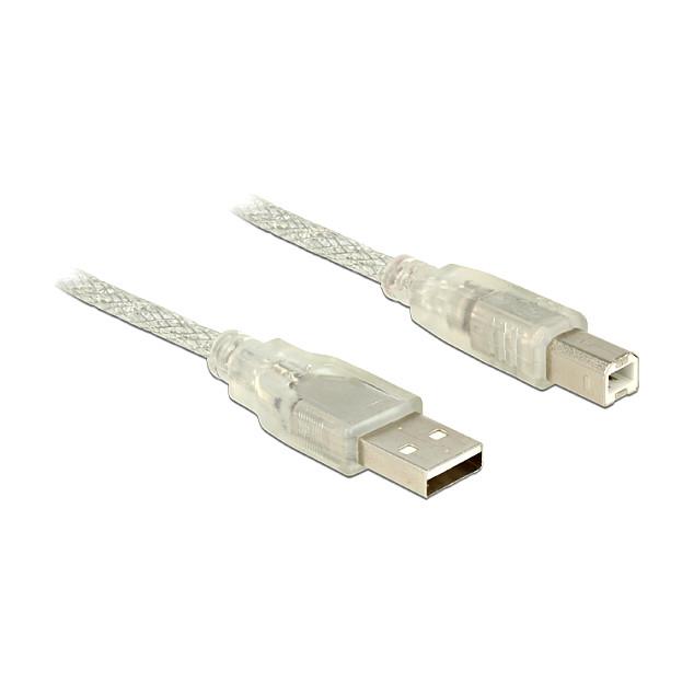 Kabllo USB DeLOCK 83893, USB 2.0, USB-A në Micro-B, 1.5 m - Zezë