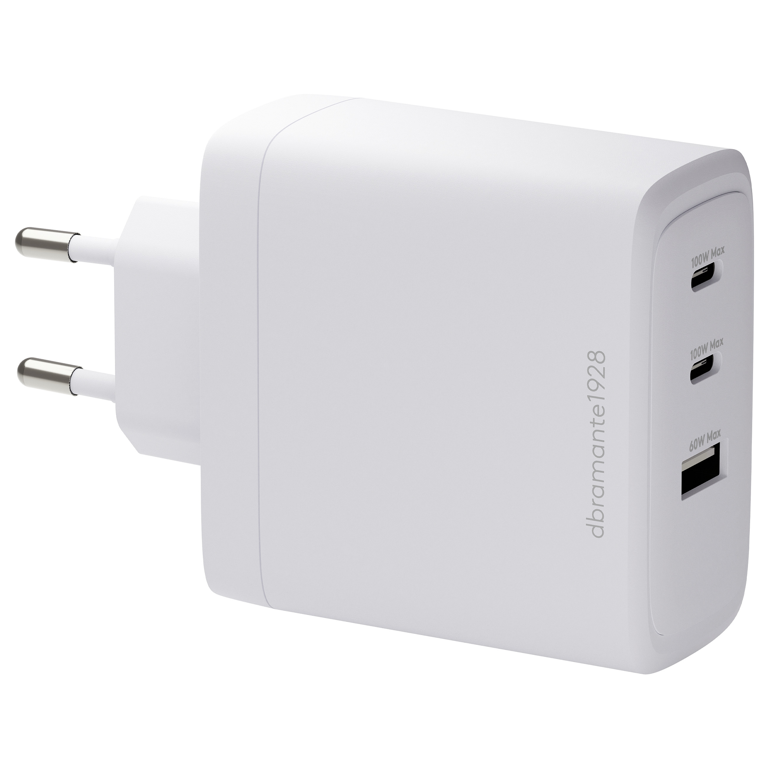 Adapter dbramante1928 re-charge IT / 100W / 2x USB-C / 1x USB-A - Bardhë