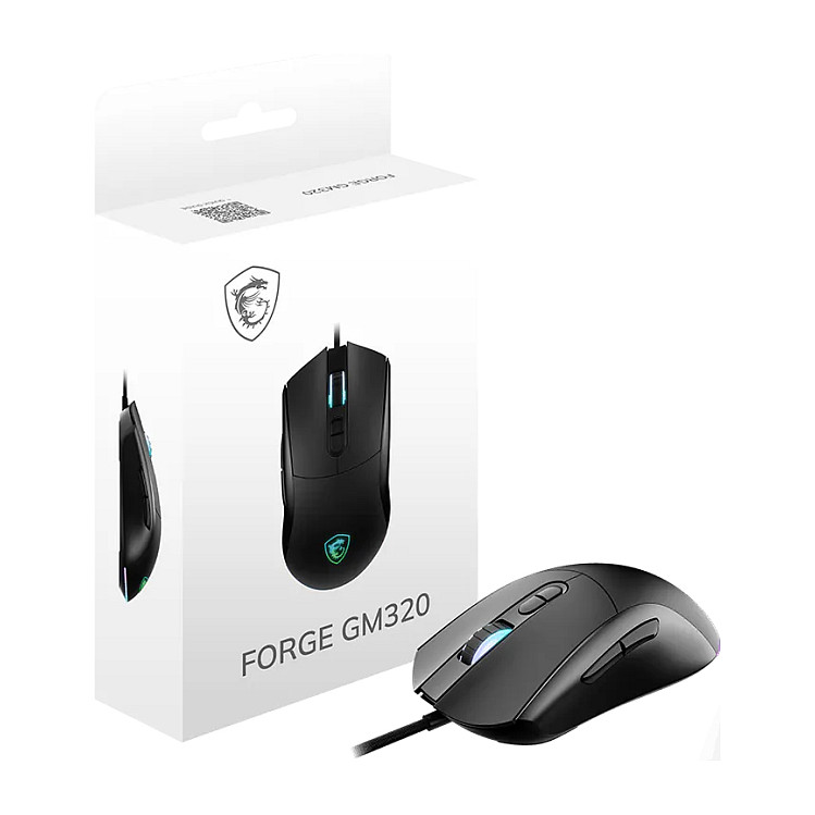 Maus Gaming MSI Forge GM320 / Wired - Zezë - 5