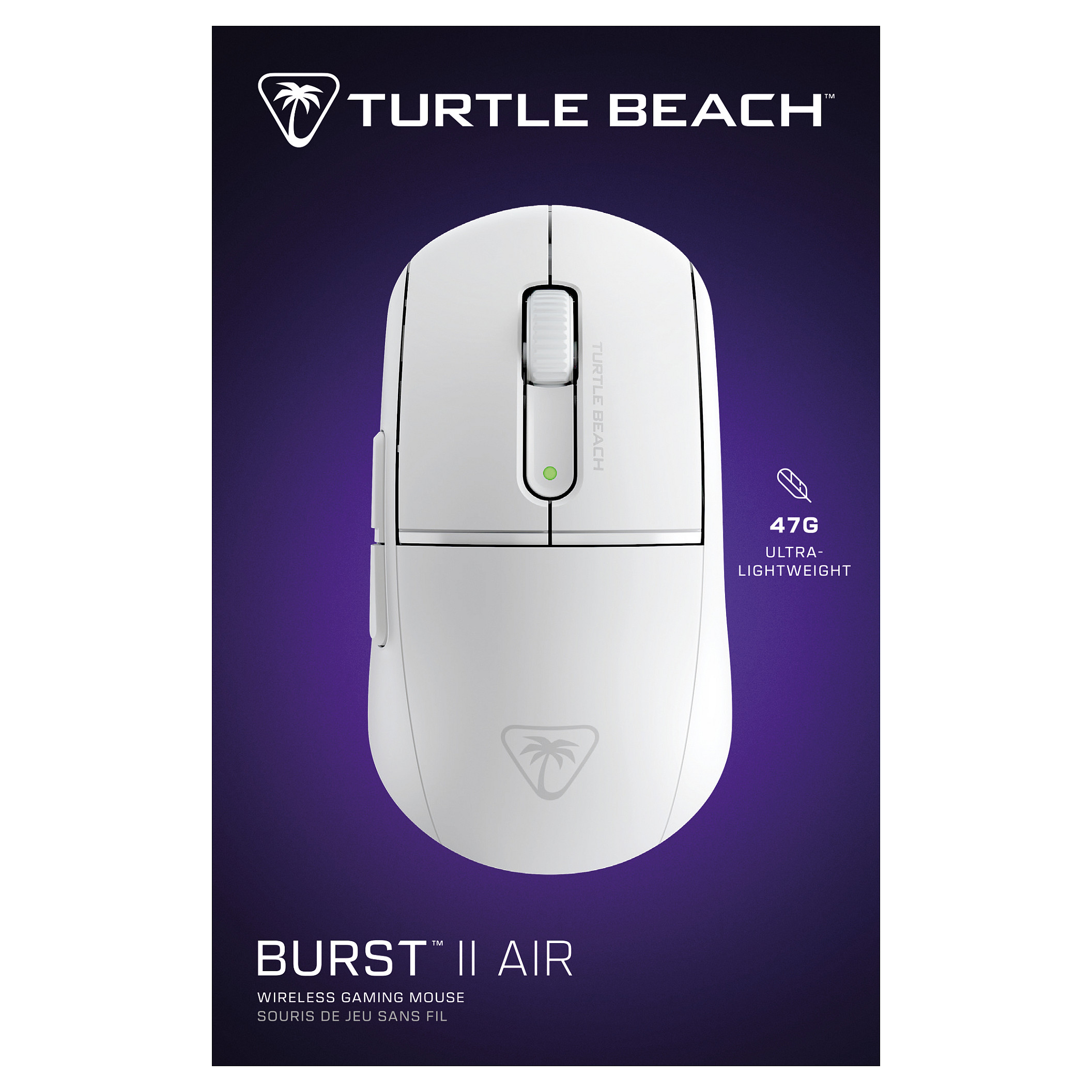 Maus Gaming Turtle Beach Burst II Air – Bardhë - 11