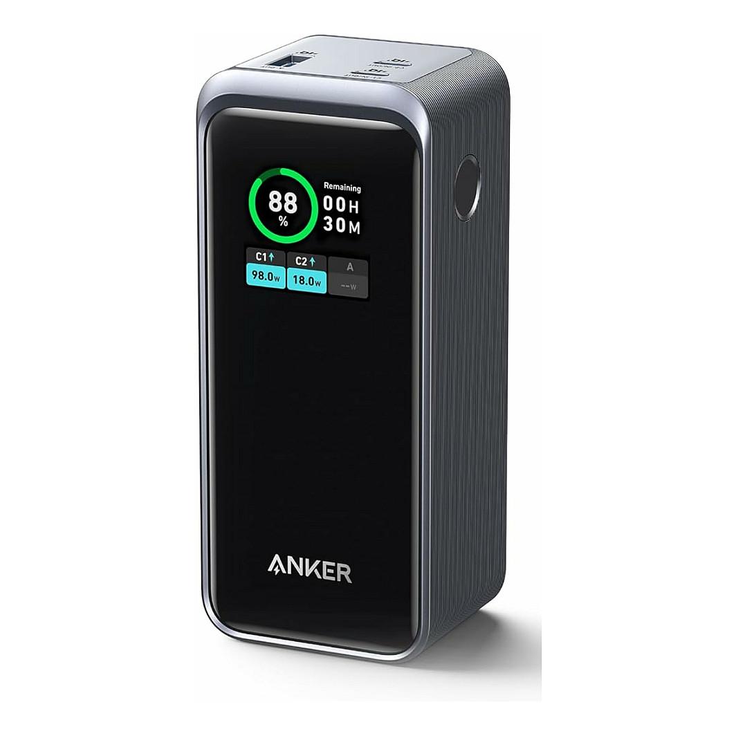 Powerbank Anker Prime A1336 / 20000mAh / 200W / 2x USB-C / USB-A - Zezë/Argjend - 2