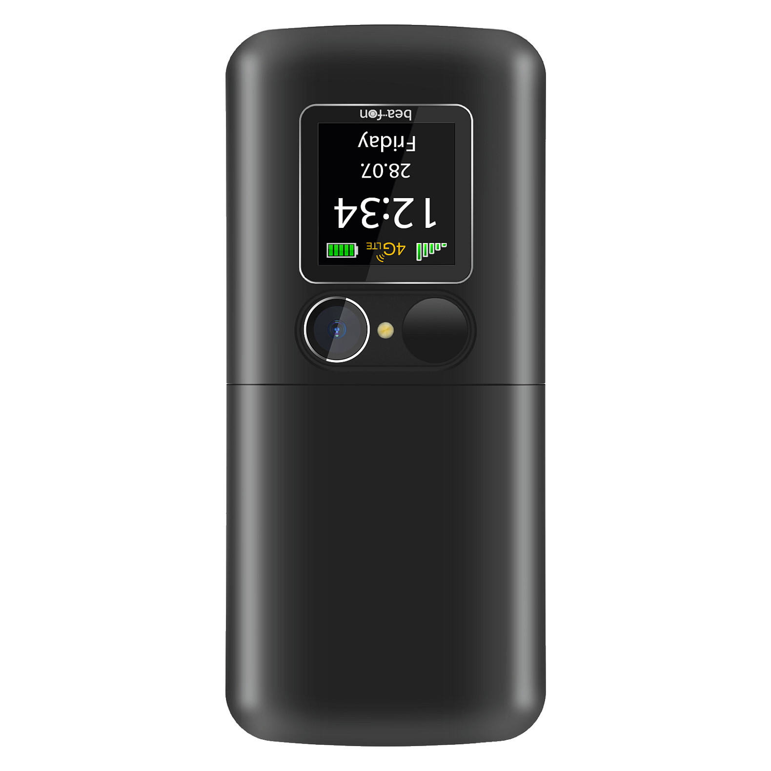 Telefon i thjeshtë Beafon Fold10 LTE - Zezë / Argjendi - 2