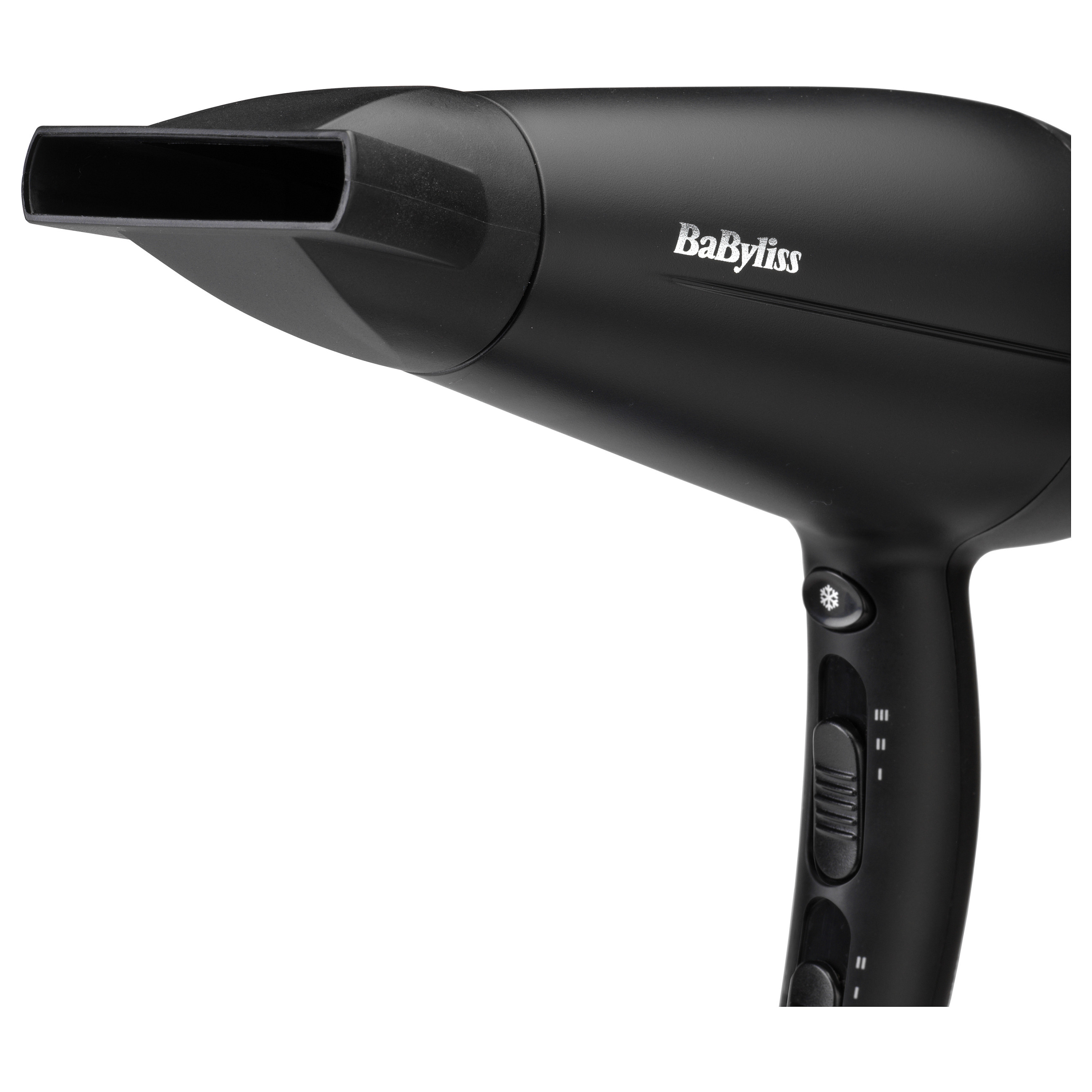 Tharëse për flokë BaByliss Turbo Smooth D572DE / 2200W / Motor AC / Ionic / 91 km/h / 3 Temperatura / 2 Shpejtësi – Zezë - 9