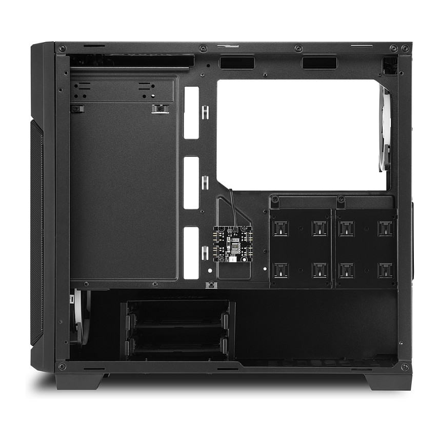 Kasë Mini Sharkoon V1000 RGB – Zezë - 6