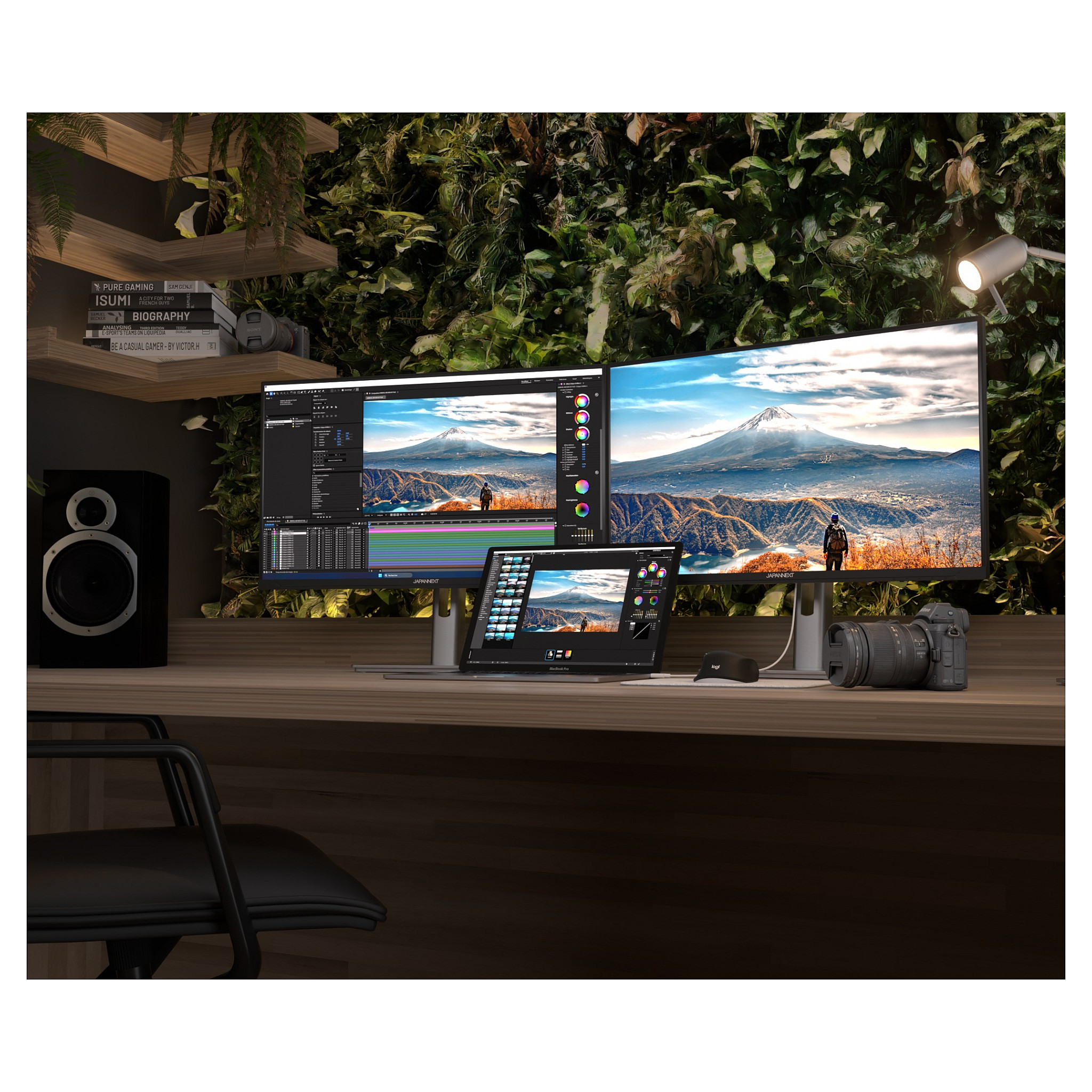 Monitor JapanNext / 27"/ 5K Ultra HD IPS / LED / 60Hz / 8ms / HDMI+USB+DP - Argjend - 16