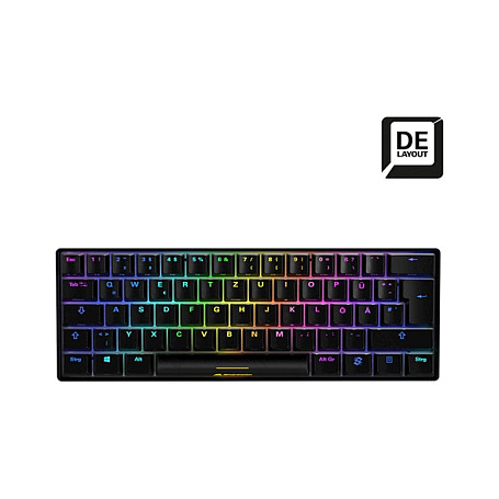 Tastierë Gaming Sharkoon Skiller SGK50 S4 Wired / German Layout / QWERTZ – Zezë - 1