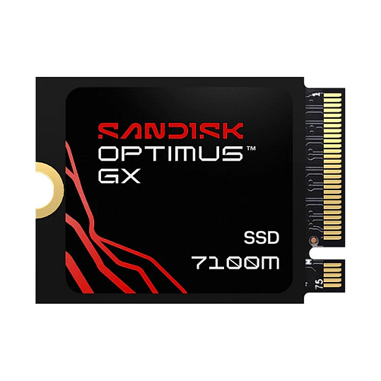 SSD e Brendshme SanDisk Optimus GX 7100M / 1TB / M.2 2230 / PCIe 4.0 x4 / NVMe 2.0 / 7250MB/s Read / 6900MB/s Write