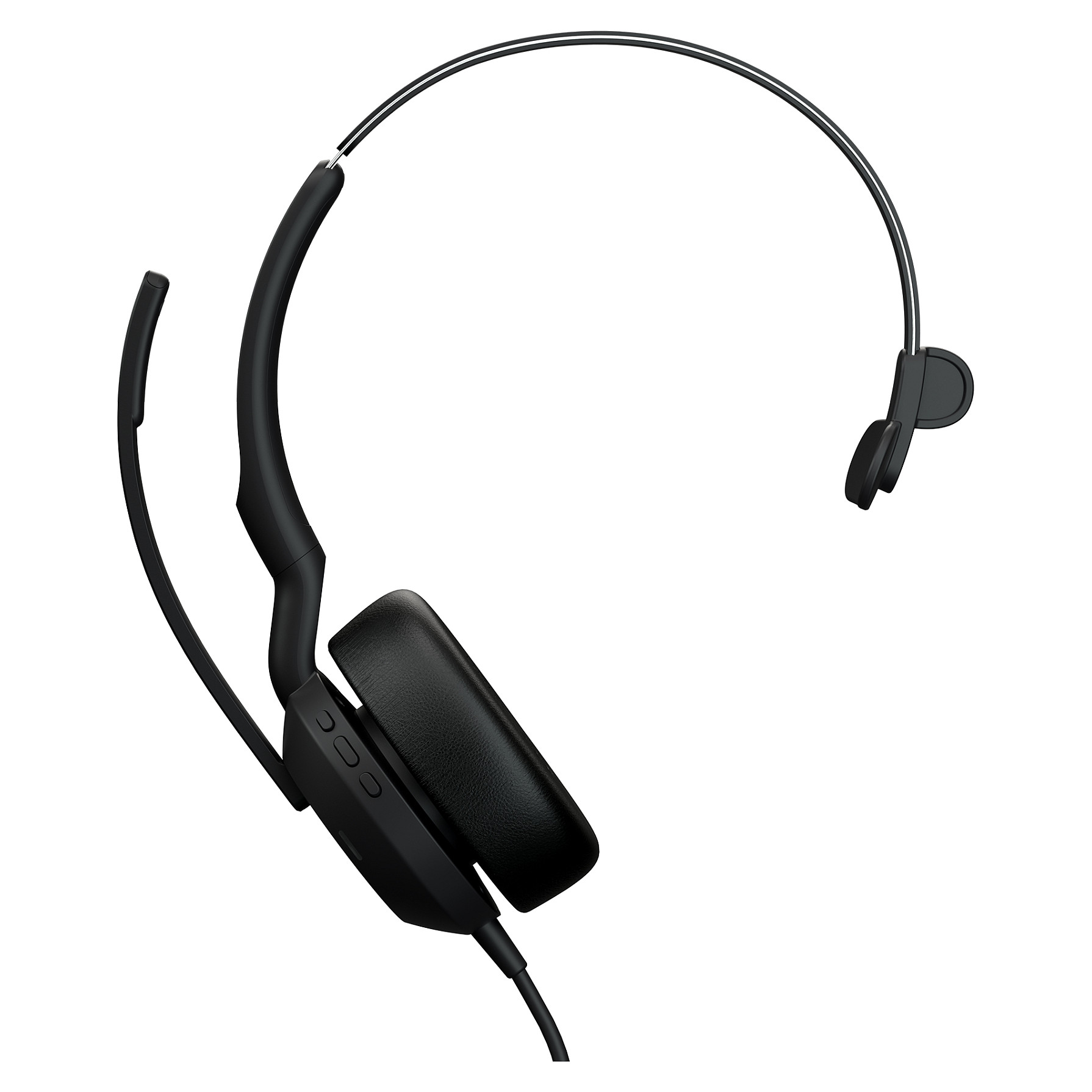 Kufje me kabllo Jabra Evolve2 50 USB-C MS Mono - Zezë - 1