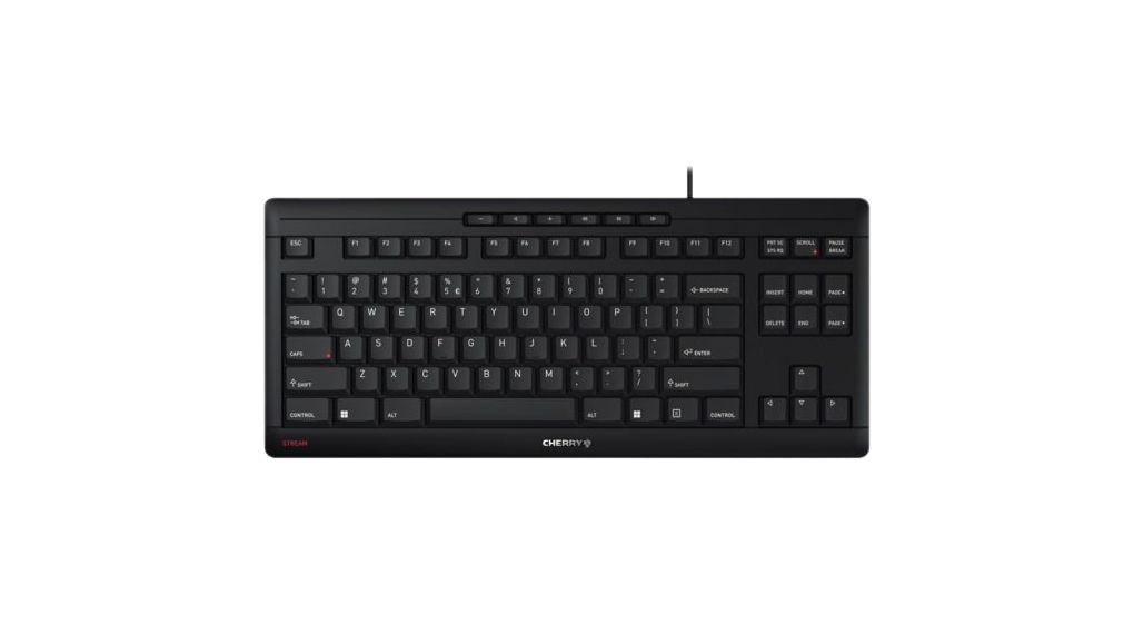 Tastierë Me kabllo CHERRY STREAM TKL / French Layout – Zezë - 1