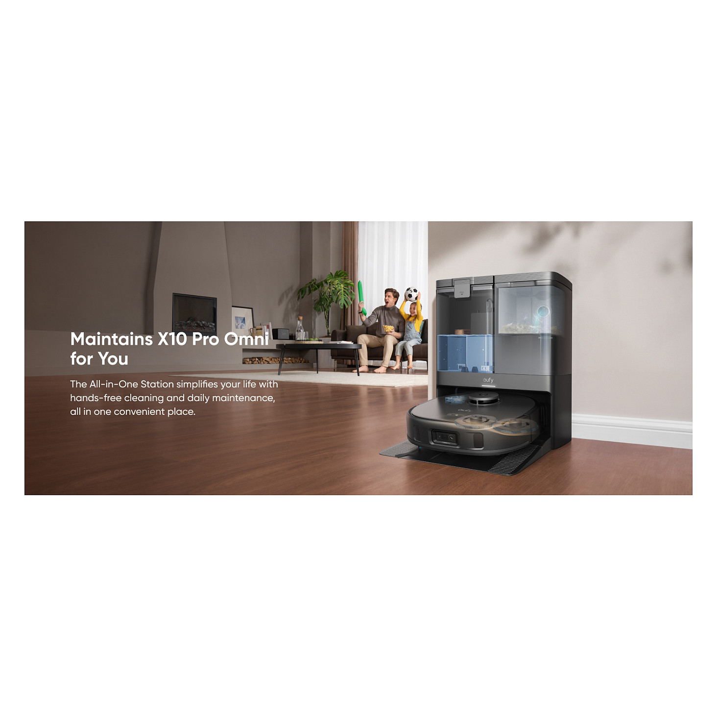 Fshesë Robotike Eufy X10 Pro Omni 8000 Pa - Zezë - 29