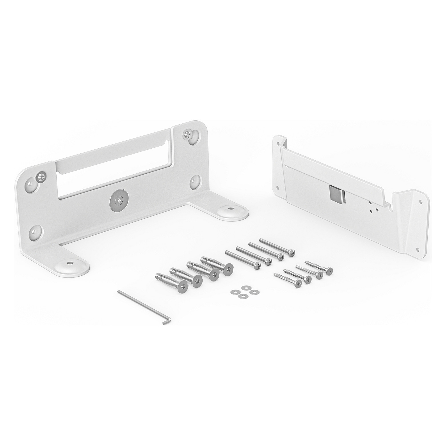 Aksesorë për Konferencë Logitech Wall Mount for Video Bars / Mbajtëse Muri - Bardhë - 8