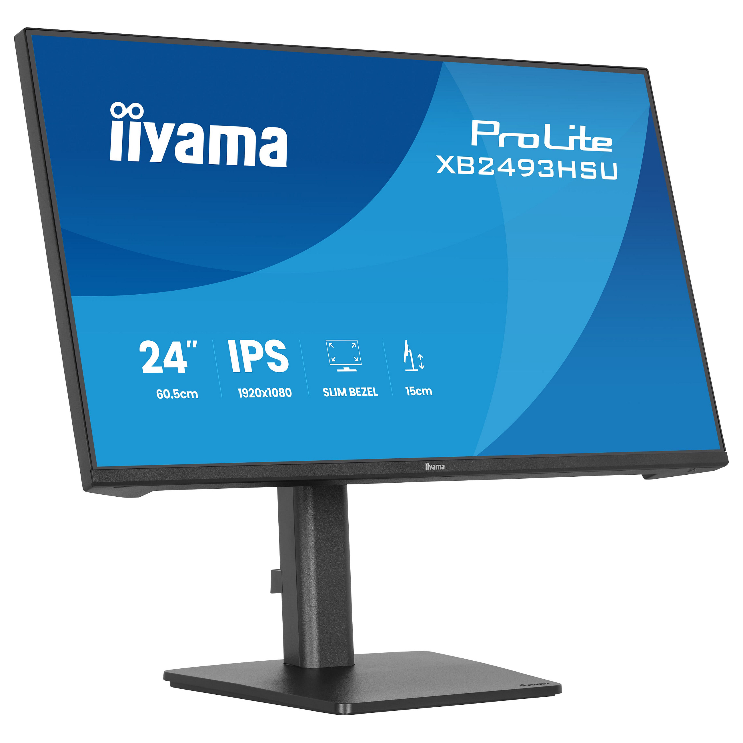 Monitor iiyama ProLite XB2493HSU-B1 / 24"/ Full HD IPS LED / 120Hz / 1ms / HDMI+DP - Zezë - 6