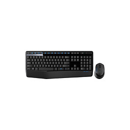 Tastierë & Maus Logitech Desktop MK345 Wireless Comfort, e zezë - 1