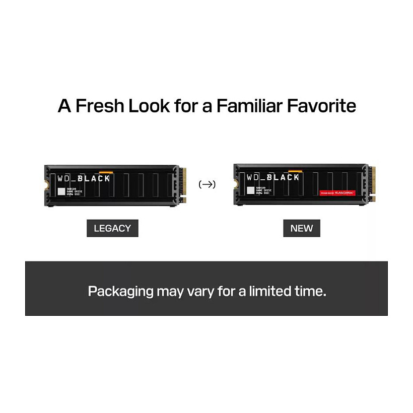 SSD e Brendshme Western Digital M.2 / 8TB / WD Black SN8100 / NVMe / With Heatsink - 3