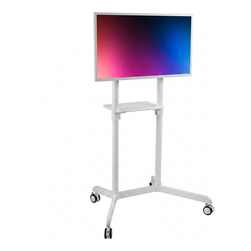Mbajtëse për TV Peerless-AV TRVT-FLIP2 , Samsung Flip 55–65" , deri 70kg , Karrocë Mobile , Rrotullim 90° , VESA 200x200–600x400 - Bardhë