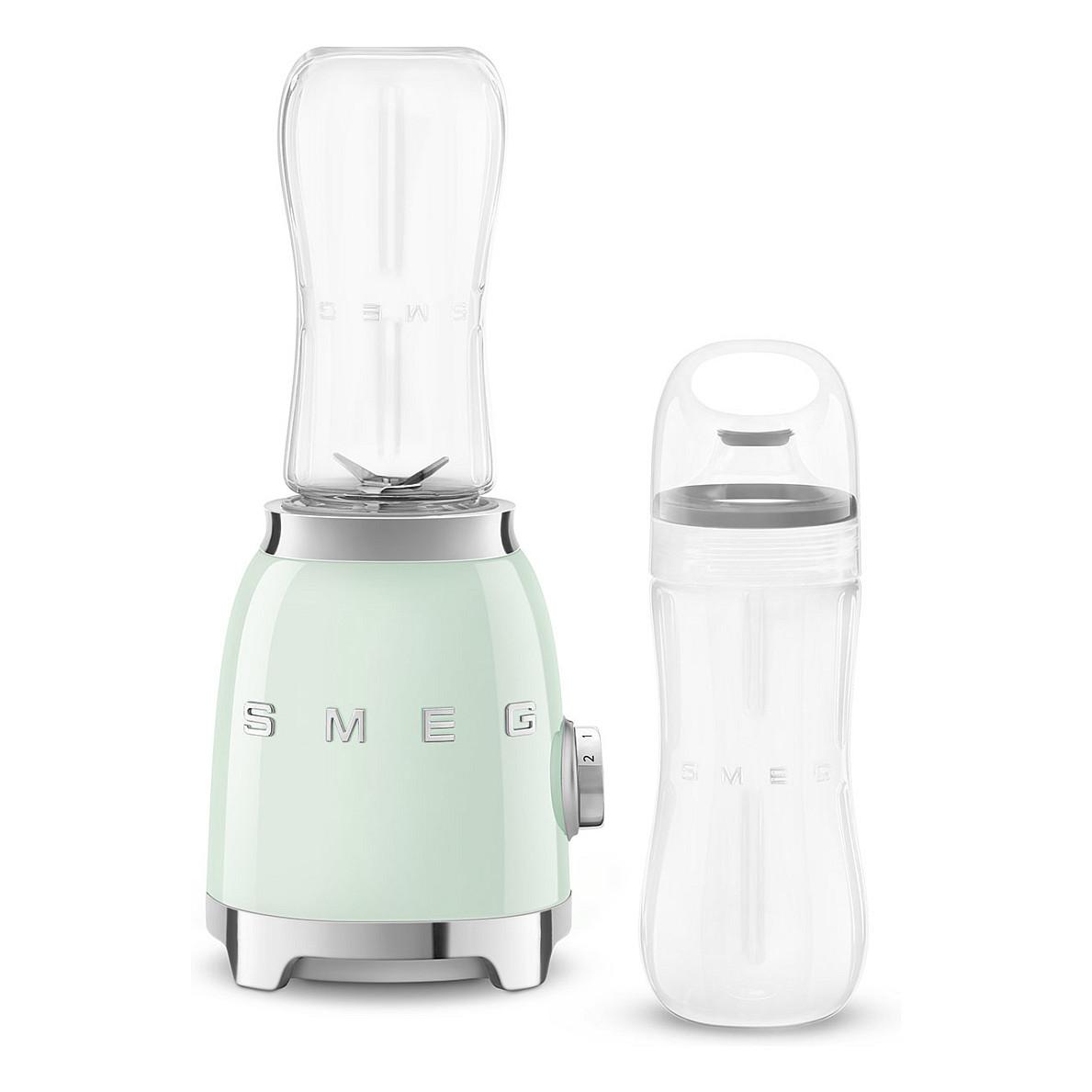 Blender Personal Smeg PBF01PGEU, 300W, 2 Shpejtësi, 2 Shishe Tritan Renew nga 600ml - Gjelbër 