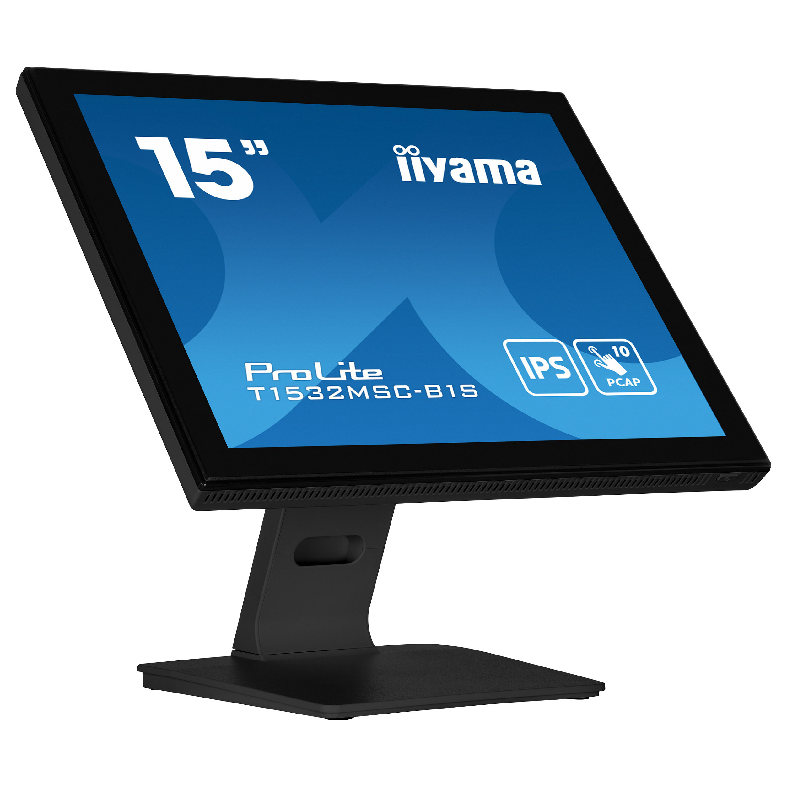 Monitor IIYAMA T1532MSC-B1S / 15″ / XGA TN LCD Touch / 8ms / USB + VGA + HDMI + DP - Zezë - 1