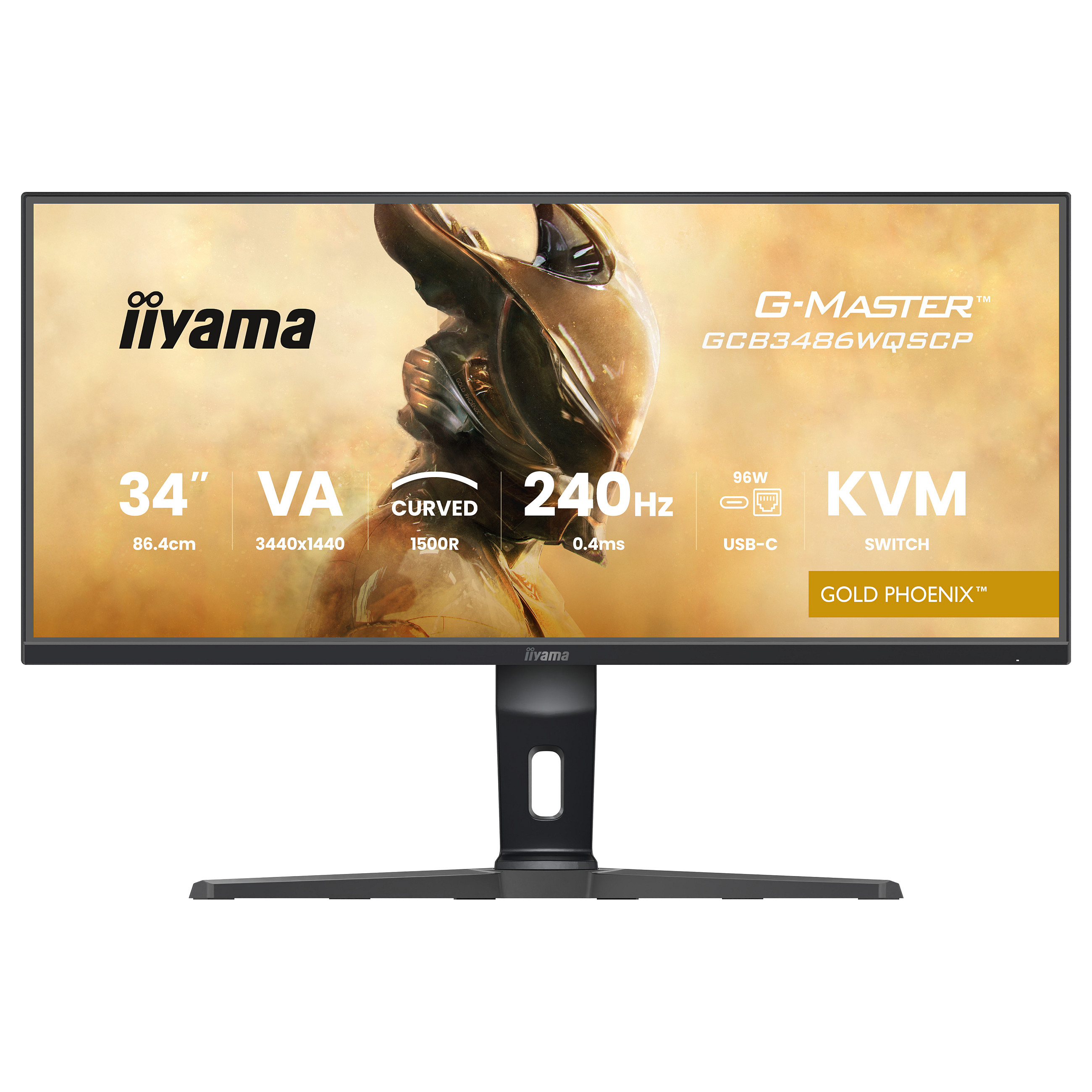 Monitor Gaming iyama G-Master GCB3486WQSCP / 34 Inch / 4K Ultra HD / 240Hz / 0.4ms / I zi - 3
