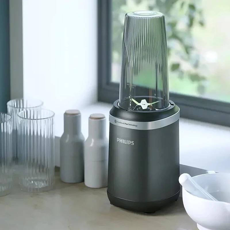 Blender Philips Series 5000 HR2767/00, 1000 W, ProBlend Plus, 3 Enë – Zezë/Argjend - 2