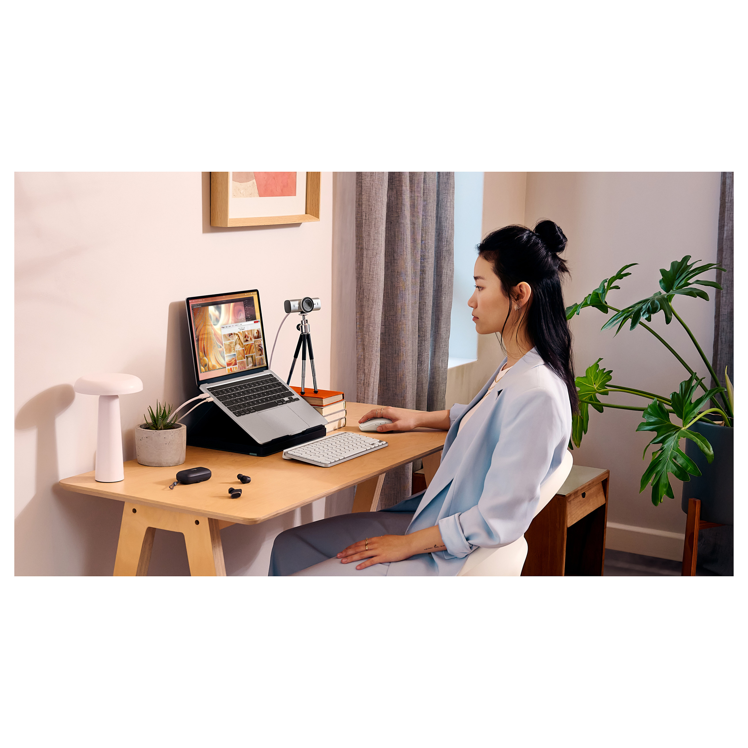 Webcam LOGITECH MX BRIO 3840 x 2160 pixels. 4K Ultra HD. 30 fp / Hiri - 8