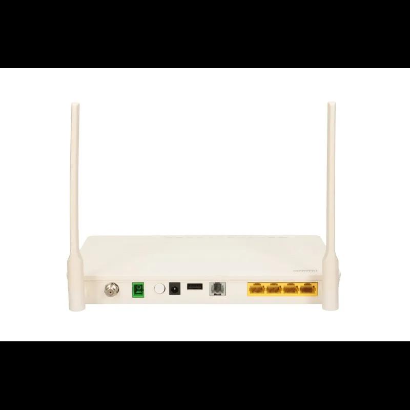 Modem Huawei HG8247H5, ONT GPON, Wi-Fi 2.4GHz, 4× Gigabit Ethernet - Krem - 4