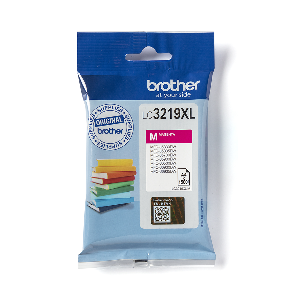 INK për Printer Brother LC-3219XLM / XL / 1,500 Faqe - Magenta  - 3